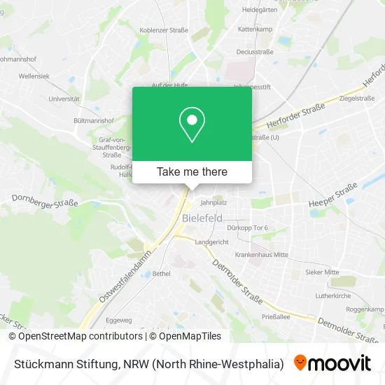 Карта Stückmann Stiftung