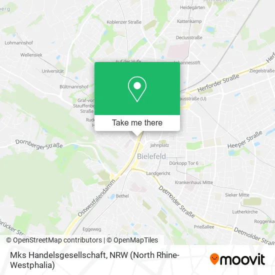 Карта Mks Handelsgesellschaft