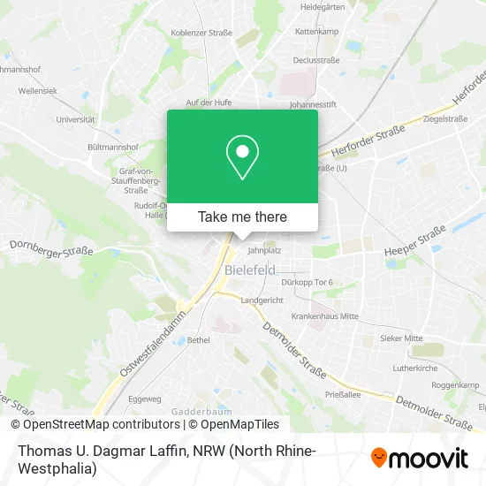 Карта Thomas U. Dagmar Laffin