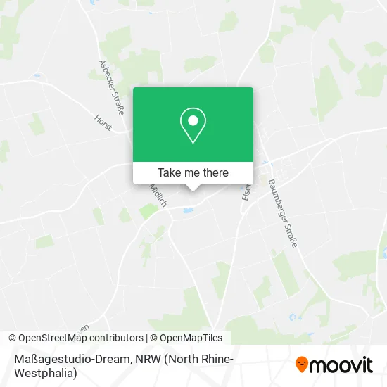Карта Maßagestudio-Dream