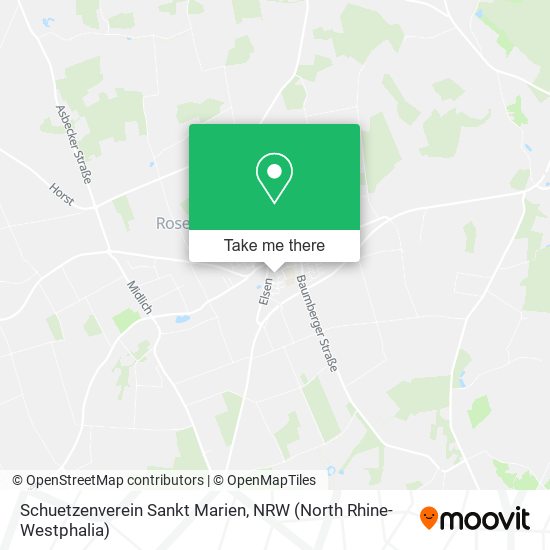 Schuetzenverein Sankt Marien map