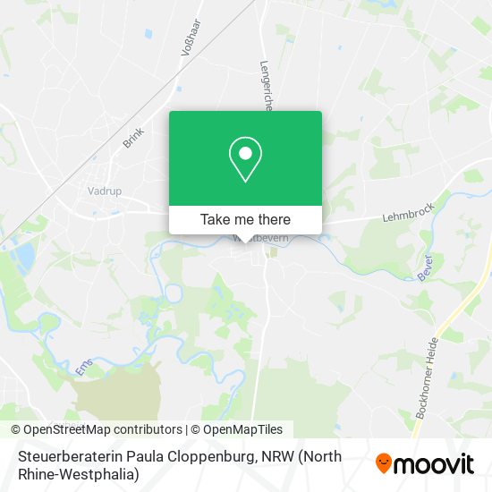 Steuerberaterin Paula Cloppenburg map