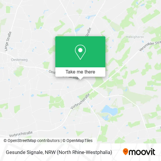 Карта Gesunde Signale