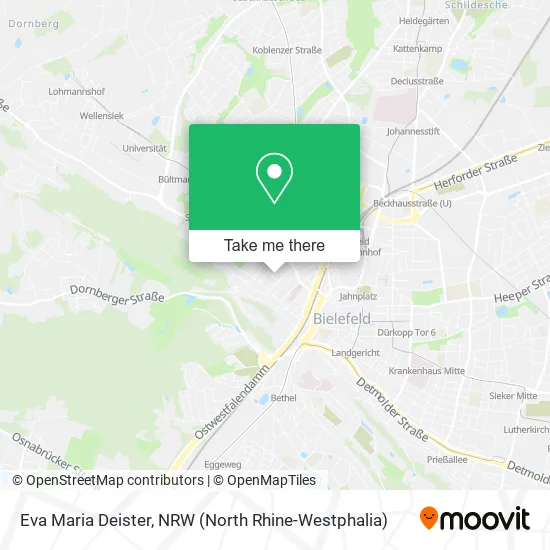 Eva Maria Deister map