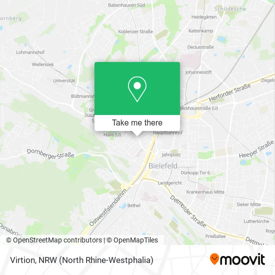 Карта Virtion
