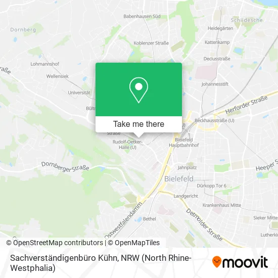 Карта Sachverständigenbüro Kühn