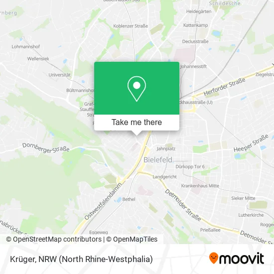 Карта Krüger