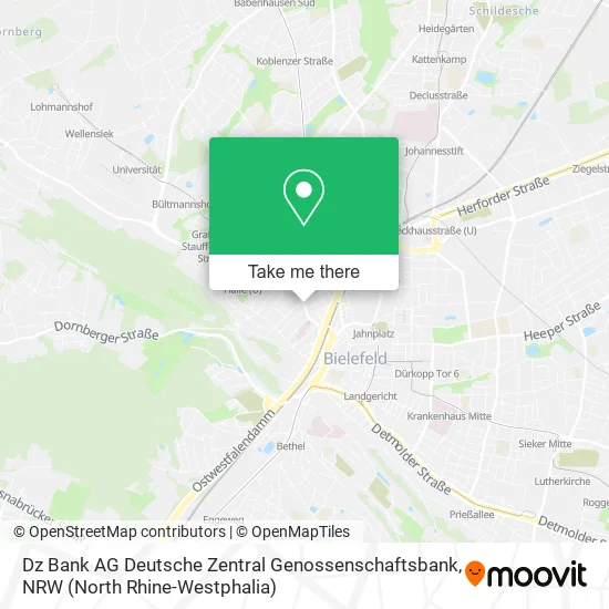 Карта Dz Bank AG Deutsche Zentral Genossenschaftsbank