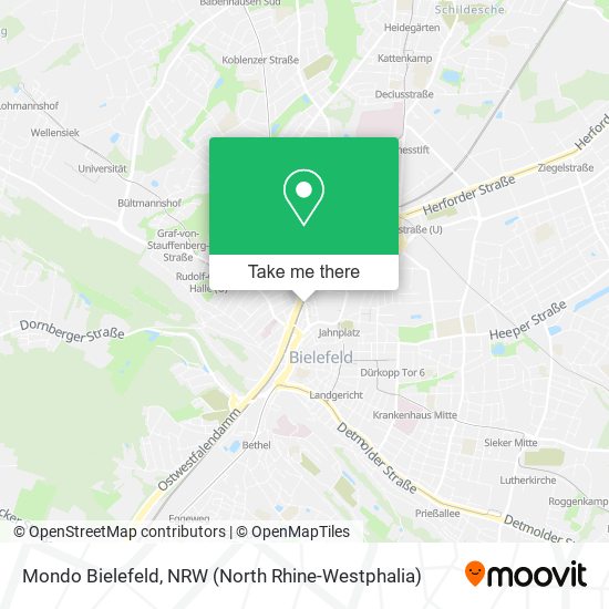 Карта Mondo Bielefeld