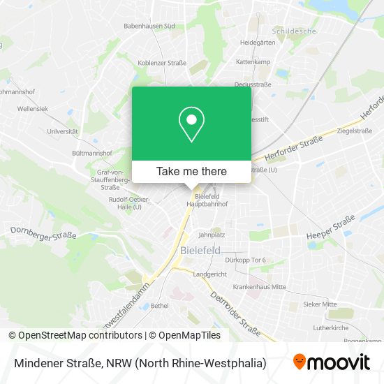 Mindener Straße map