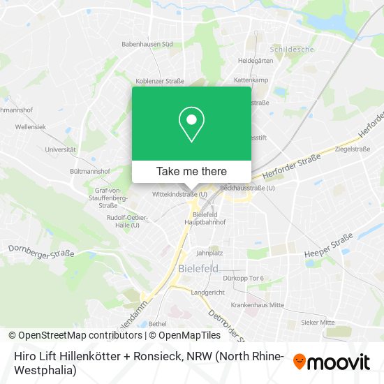 Hiro Lift Hillenkötter + Ronsieck map