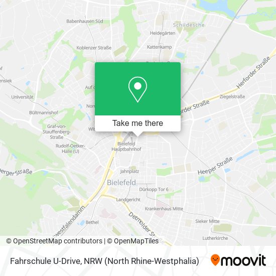 Карта Fahrschule U-Drive