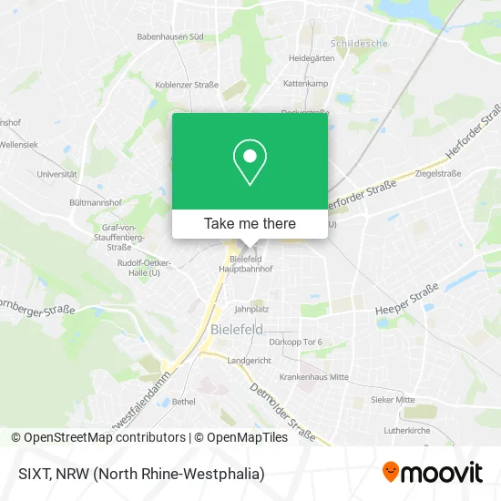 Карта SIXT