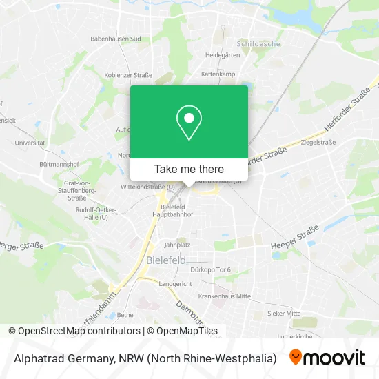 Карта Alphatrad Germany