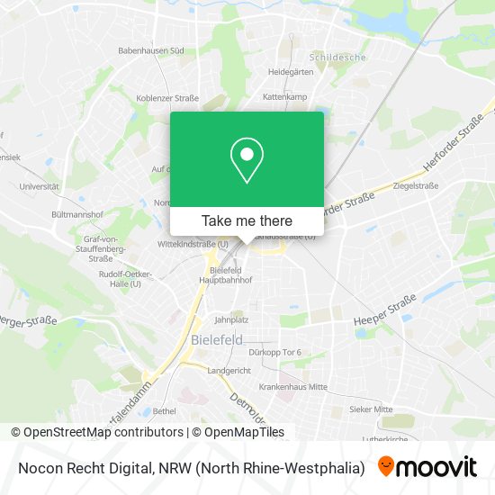 Nocon Recht Digital map