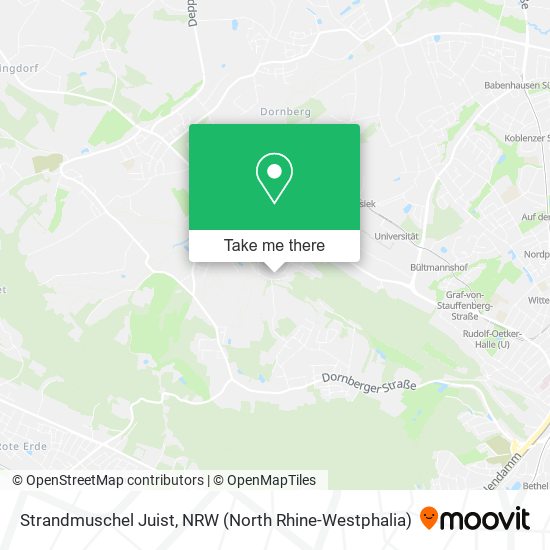Strandmuschel Juist map