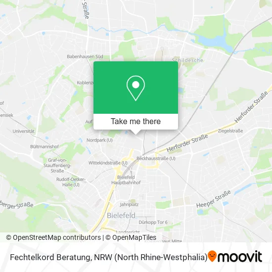 Карта Fechtelkord Beratung