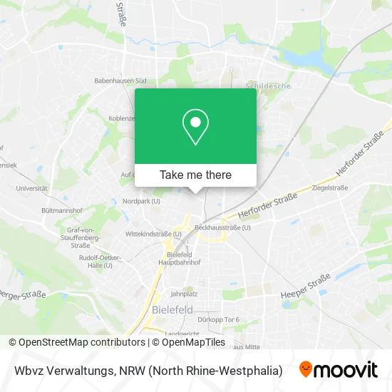 Карта Wbvz Verwaltungs