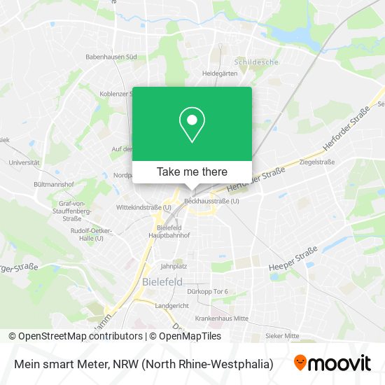 Mein smart Meter map