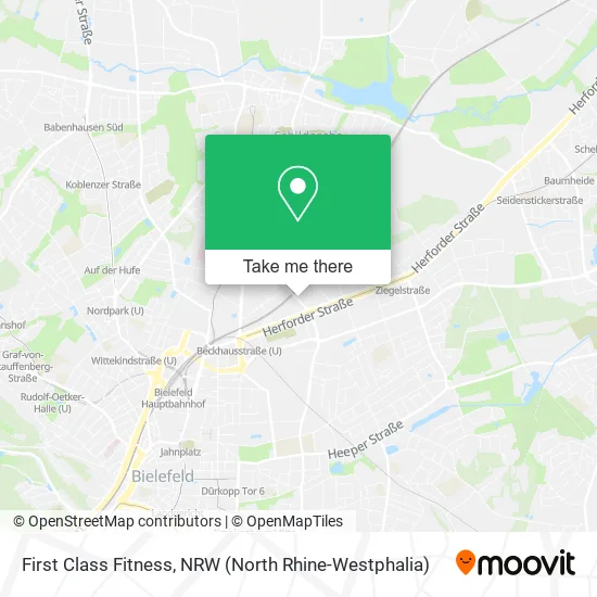 Карта First Class Fitness