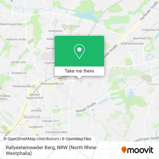 Карта Rallyestemweder Berg