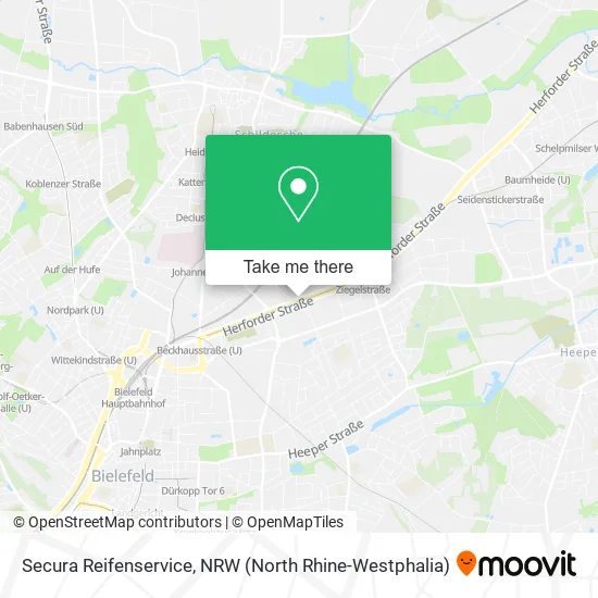 Карта Secura Reifenservice