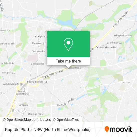 Карта Kapitän Platte