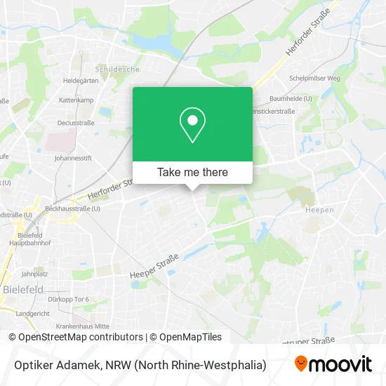 Карта Optiker Adamek