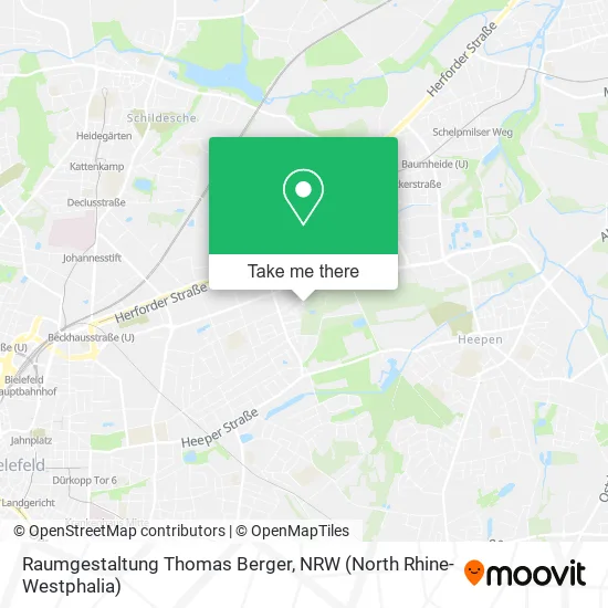 Карта Raumgestaltung Thomas Berger