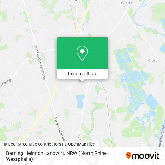 Berning Heinrich Landwirt map