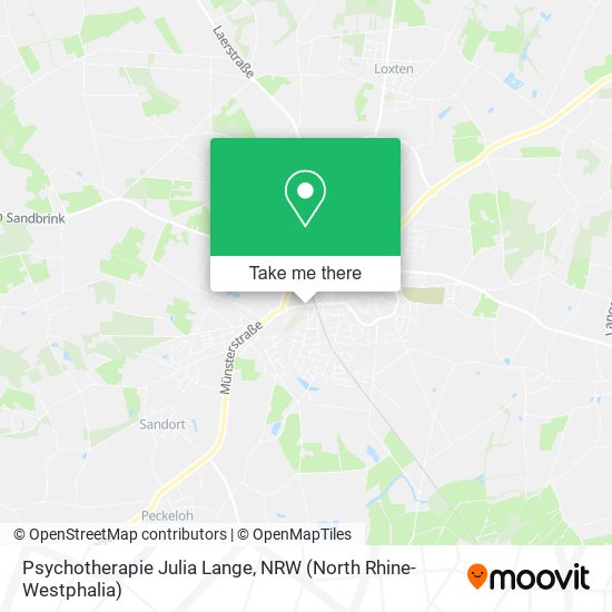 Psychotherapie Julia Lange map