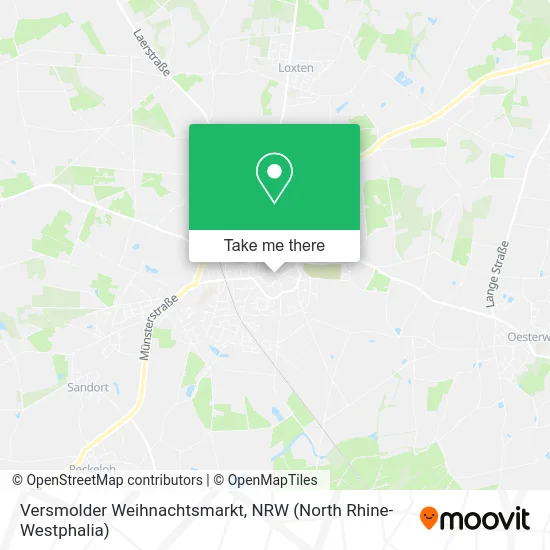 Versmolder Weihnachtsmarkt map