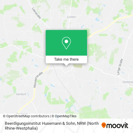 Beerdigungsinstitut Husemann & Sohn map