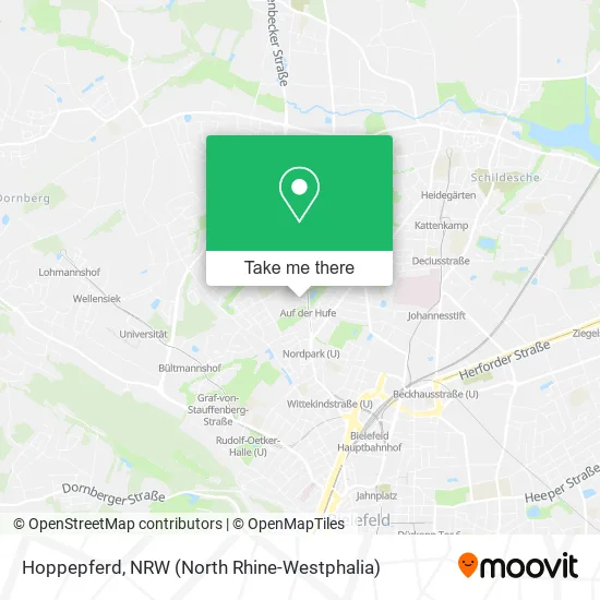 Карта Hoppepferd