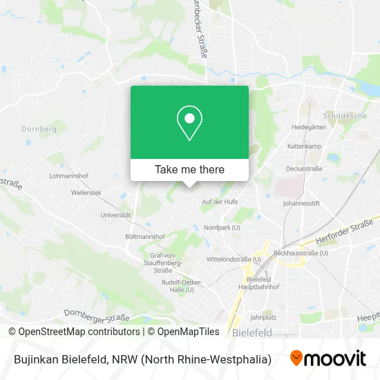 Bujinkan Bielefeld map
