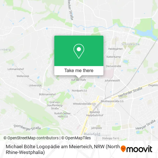 Карта Michael Bölte Logopädie am Meierteich