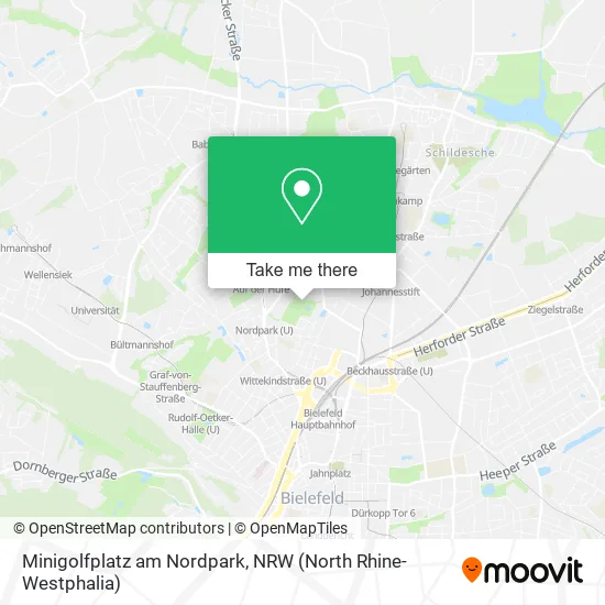 Карта Minigolfplatz am Nordpark