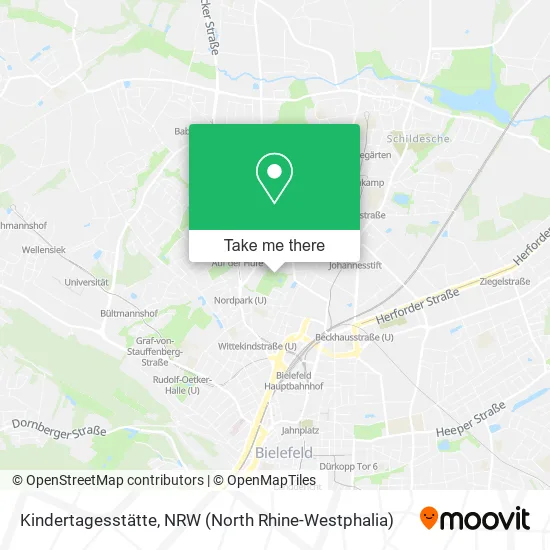 Карта Kindertagesstätte