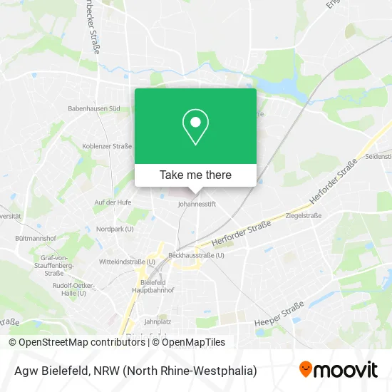 Карта Agw Bielefeld