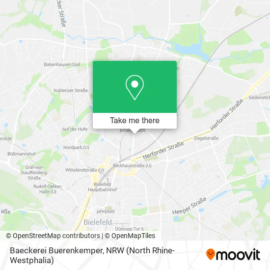 Карта Baeckerei Buerenkemper