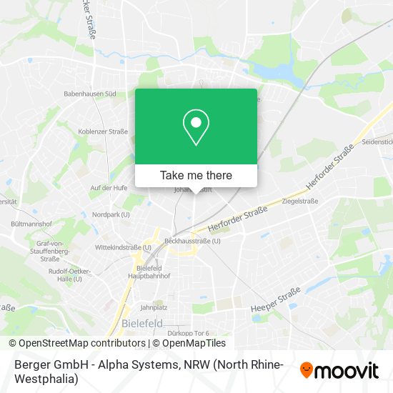 Berger GmbH - Alpha Systems map
