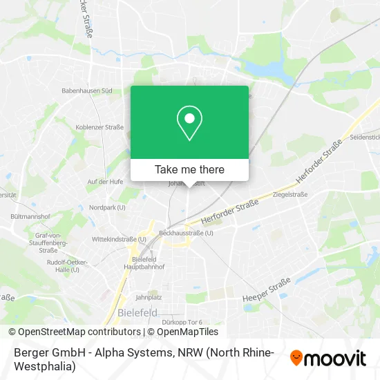 Карта Berger GmbH - Alpha Systems
