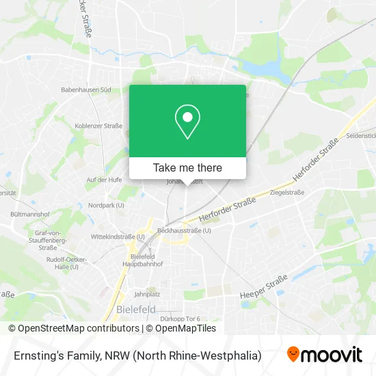 Карта Ernsting's Family