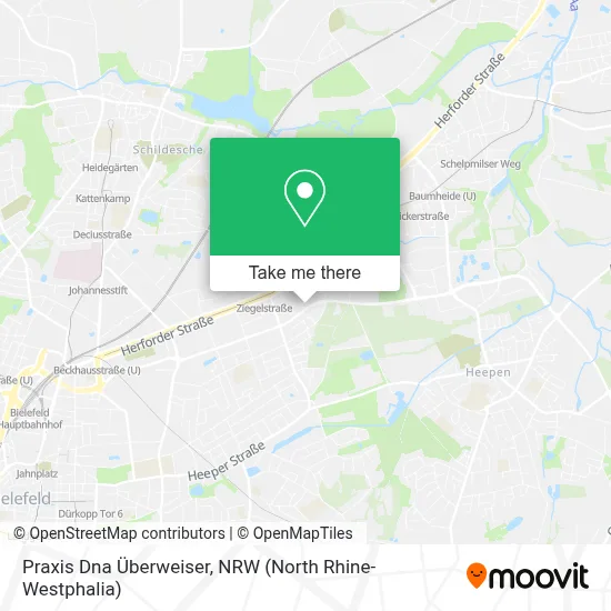 Praxis Dna Überweiser map