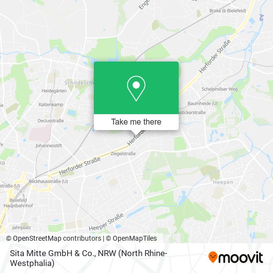 Sita Mitte GmbH & Co. map