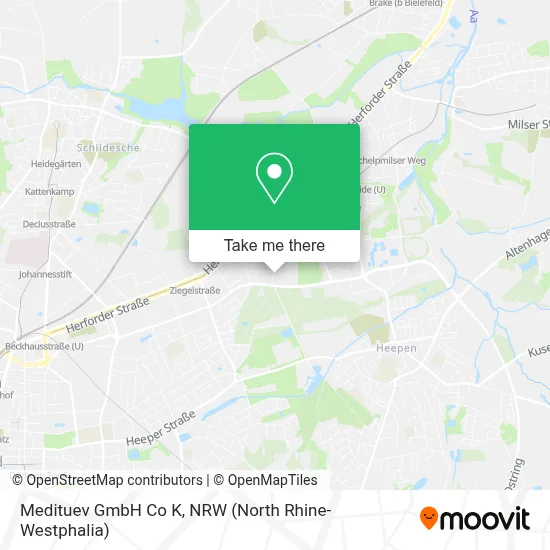 Medituev GmbH Co K map