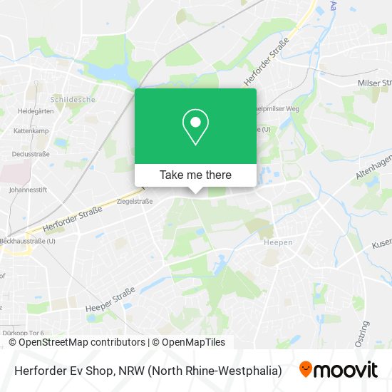 Herforder Ev Shop map