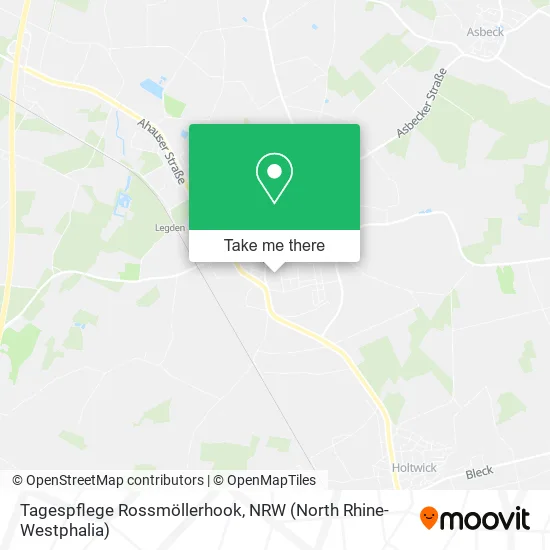 Карта Tagespflege Rossmöllerhook