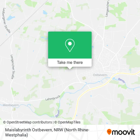 Карта Maislabyrinth Ostbevern