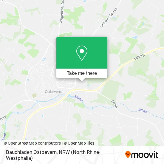 Bauchladen Ostbevern map